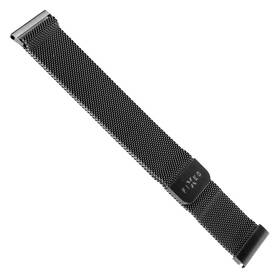 Remienok FIXED Mesh Strap so šírkou 22mm na smartwatch (FIXMEST-22MM-BK) čierny