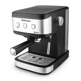 Espresso Rohnson R-987 čierne/strieborné