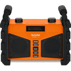 Rádioprijímač s DAB+ Technisat DIGITRADIO 230 oranžový