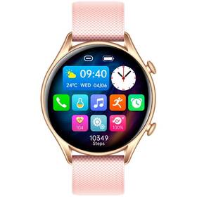 Inteligentné hodinky myPhone Watch EL (SMAWAMYELPI) ružové/zlaté