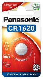Batéria lítiová Panasonic CR1620, blister 1ks (CR-1620EL/1BP)