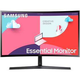 Monitor Samsung S366C (LS27C366EAUXEN) čierny - zánovný - 12 mesiacov záruka
