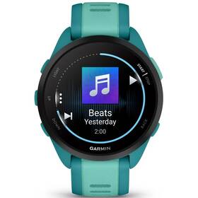 Inteligentné hodinky Garmin Forerunner 165 Music - Turquoise/Aqua (010-02863-32)