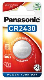 Batéria lítiová Panasonic CR2430, blister 1ks (CR-2430EL/1B)