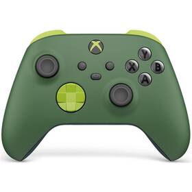 Ovládač Microsoft Xbox Series Wireless - Remix + Play & Charge Kit Special Edition (QAU-00114) zelený