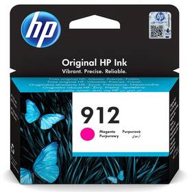 Cartridge HP 912, 315 strán (3YL78AE) purpurová farba