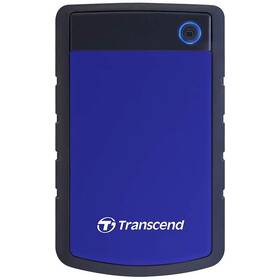 Externý pevný disk Transcend StoreJet 25H3B 2TB, USB 3.0 (3.1 Gen 1) (TS2TSJ25H3B) čierny/modrý