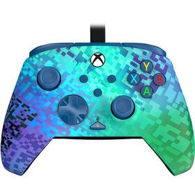 Gamepad PDP Wired Controller pre Xbox One/Series - Rematch Glitch Green (049-023-GG)
