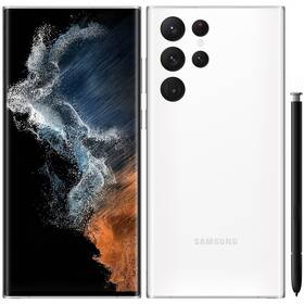 Mobilný telefón Samsung Galaxy S22 Ultra 5G 128 GB (SM-S908BZWDEUE) biely