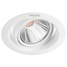 Vstavané svietidlo Philips Pomeron Dim 070, 7W, neutrálna biela (8718696173824) biele