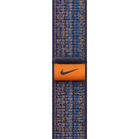 Remienok Apple 45mm Game Royal/oranžový provlékací sportovní  Nike (MTL53ZM/A)