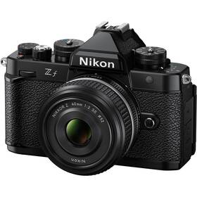 Digitálny fotoaparát Nikon Z f + 40 mm SE čierny