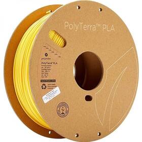 Tlačová struna (filament) Polymaker PolyTerra PLA, 1,75 mm, 1 kg - Savannah Yellow (PM70850)