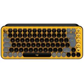 Klávesnica Logitech POP Keys US - blast yellow (920-010735)