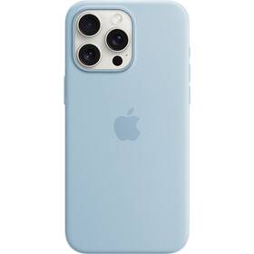 Apple iPhone 15 Pro Max Silicone Case s MagSafe - světle modrý