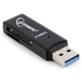Čítačka pamäťových kariet Gembird USB 3.0, mini design, UHB-CR3-01 (REA05E115)
