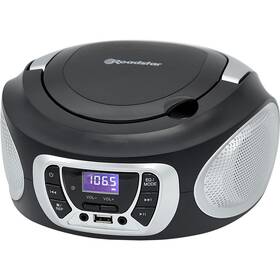 Rádioprijímač s CD Roadstar CDR-365 U čierny/strieborný