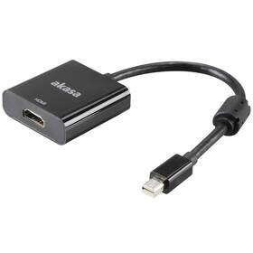 Redukcia akasa Mini DisplayPort/HDMI, 0,2m (AK-CBDP09-20BK) čierna