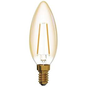LED žiarovka EMOS Vintage sviečka, 2,1 W, E14, teplá biela (1525711200)