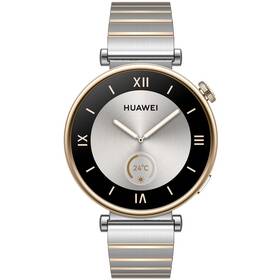 Inteligentné hodinky Huawei Watch GT 4 41 mm - Silver + Stainless Steel Strap (55020BHY)