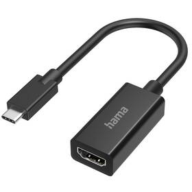 Redukcia Hama USB-C/HDMI, UHD/4K (200315) čierna