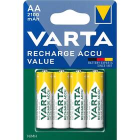 Batéria nabíjacia Varta Value, HR06, AA, 2100mAh, Ni-MH, blister 4ks (56616101404)