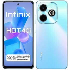 Mobilný telefón Infinix Hot 40i 4 GB / 128 GB (X6528BBL128) modrý