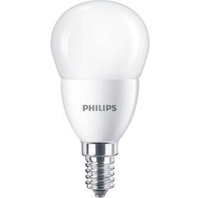 LED žiarovka Philips klasik, 7W, E14, teplá biela (8719514309647)