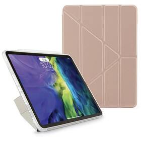 Puzdro na tablet Pipetto Metallic Origami na Apple iPad Air 10.9" (2020) (PIP045-63C-Q) ružové
