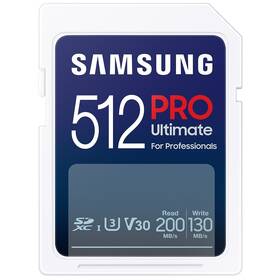 Pamäťová karta Samsung SDXC PRO Ultimate 512GB (200R/130W) (MB-SY512S/WW)