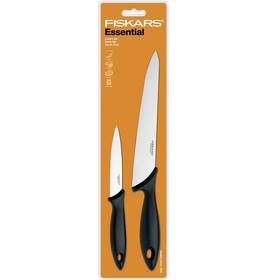 Sada kuchynských nožov Fiskars Essential kuchařská - rozbalený - 24 mesiacov záruka
