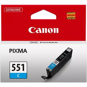 Cartridge Canon CLI-551 C, 304 strán (6509B001) azúrová farba