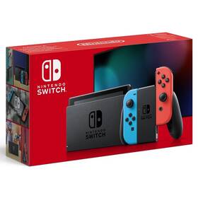 Herná konzola Nintendo Switch s Joy-Con v2 (NSH006) červená/modrá