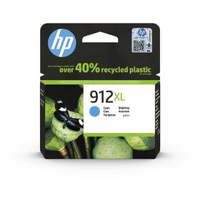 Cartridge HP 912XL, 825 strán (3YL81AE) azúrová farba