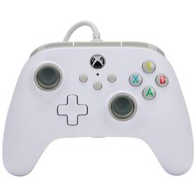 Gamepad PowerA Wired pre Xbox Series X|S (1519365-01) biely