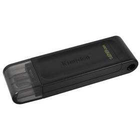 USB flashdisk Kingston DataTraveler 70 256GB, USB-C (DT70/256GB) čierny