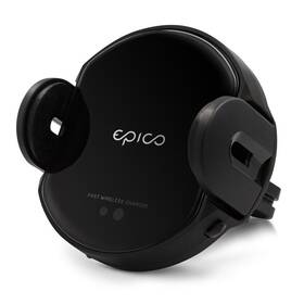 Držiak na mobil Epico s Qi bezdrôtovou nabíjačkou (9915101300142) čierny