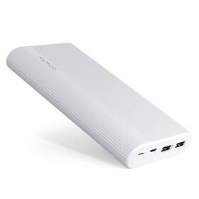 Powerbank Epico Multiport 20 100mAh + kabel USB-C/USB-C (9915101100164) biela