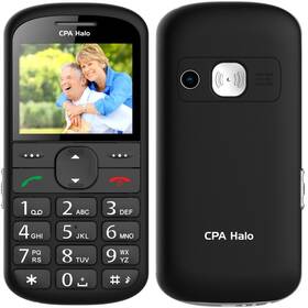 Mobilný telefón CPA Halo 21 Senior s nabíjecím stojánkem ( CPA HALO 21 BLACK) čierny