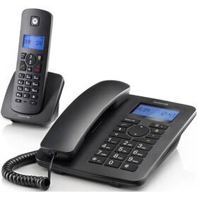 Domáci telefón Motorola C4201 Combo (E10E09K19B1GES) čierny