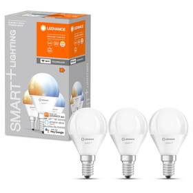 Inteligentná žiarovka LEDVANCE SMART+ WiFi Mini Bulb Tunable White 5W E14 3ks (4058075485976)