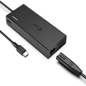 Sieťový adaptér i-tec USB-C Smart Charger 65W + USB-A Port 12W (CHARGER-C77W)