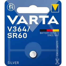 Batéria Varta V364/SR60/SR621, blister 1ks (364101401)