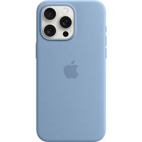Apple Silicone Case s MagSafe pro iPhone 15 Pro Max - ledově modrý