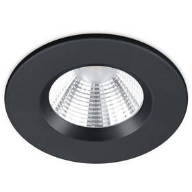 Vstavané svietidlo TRIO Zagros, okrúhle (TR 650710132) čierne
