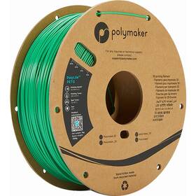 Tlačová struna (filament) Polymaker PolyLite PETG, 1,75 mm, 1 kg (PB01005) zelená