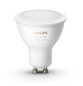 Inteligentná žiarovka Philips Hue Bluetooth 5,7W, GU10, White and Color Ambiance (8719514339880)