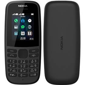 Mobilný telefón Nokia 105 (2019) (16KIGB01A04) čierny