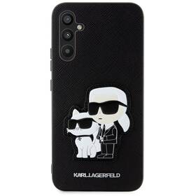 Kryt na mobil Karl Lagerfeld PU Saffiano Karl and Choupette NFT na Samsung Galaxy A54 5G (KLHCA54SANKCPK) čierny
