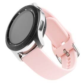 Remienok FIXED Silicone Strap 20mm na smartwatch (FIXSST-20MM-PI) ružový
